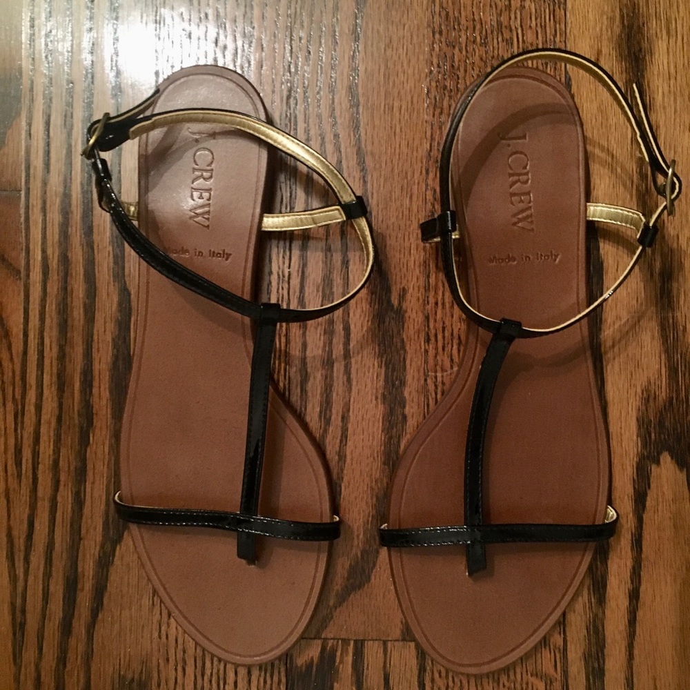 J Crew Leather Sandals